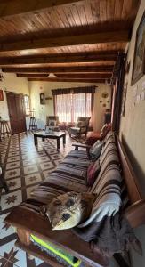 Posezení v ubytování El chalet del valle