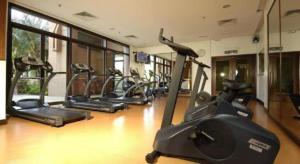 Fitness centrum a/nebo fitness zařízení v ubytování Worldwide Service Apartment at Times Square