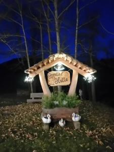 Zahrada ubytování Greuth Hutte