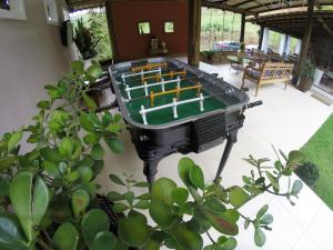 Stolní tenis v ubytování Hospedagem Casa Donadello nebo okolí