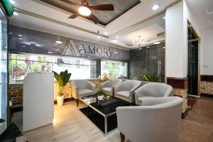 Posezení v ubytování Amory Hotel Saigon Center