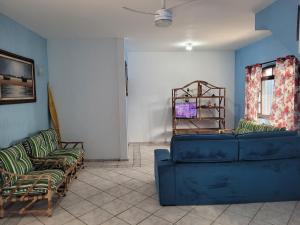 Χώρος καθιστικού στο Casa Suarão lazer,espaço área gourmet