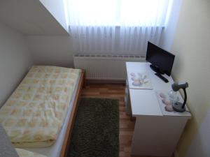 Postel nebo postele na pokoji v ubytování Venner Gasthaus