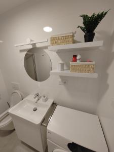 Koupelna v ubytování Apartmán Na Běžkách