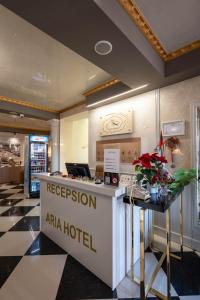 Vstupní hala nebo recepce v ubytování Hotel Aria