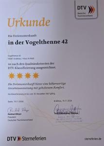a rejection letter for a dv reinforcer verification document at Ferienhaus Nienaber in Grafenau