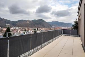 Nespecifikovaný výhled na hory nebo výhled na hory při pohledu z apartmánu