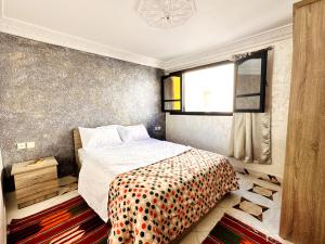 Letto o letti in una camera di Atlas Hostel Taghazout