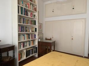 Knihovna v bed and breakfast