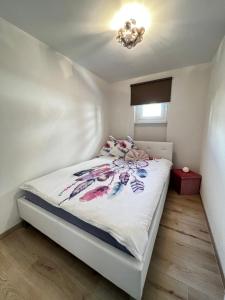 Postel nebo postele na pokoji v ubytování Valère II - appartement de 3,5 pièces de standing + 17 fotografií
