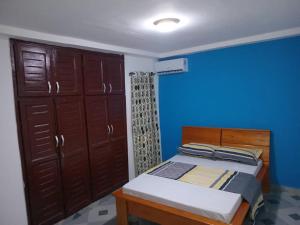 En eller flere senge i et værelse på Kimtoou résidence