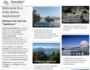 Fotografie z fotogalerie ubytování SwissHut Stunning Views Alps Lake - Apart. Felden v destinaci Sigriswil