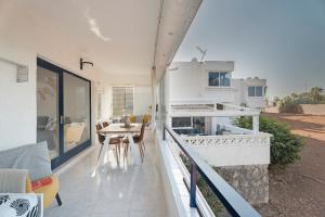 En balkon eller terrasse på Casa Noa