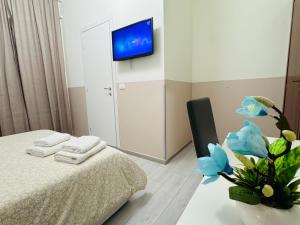 Postel nebo postele na pokoji v ubytování Villa Matilde