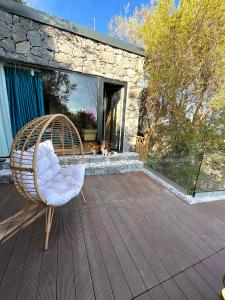 Sân trong/khu vực ngoài trời tại Dolce Lava - Luxury LavaStone Suite