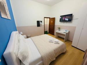 Postel nebo postele na pokoji v ubytování Villa Matilde