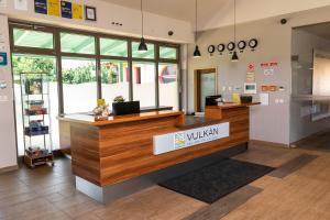 Certifikát, hodnocení, plakát nebo jiný dokument vystavený v ubytování Vulkán Wellness Hotel & Camping