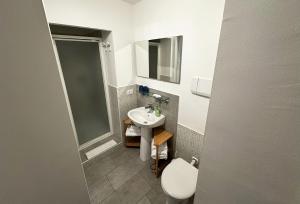 Koupelna v ubytování B&B Alla Casa di Lucia