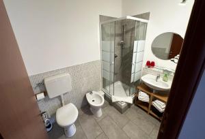Koupelna v ubytování B&B Alla Casa di Lucia