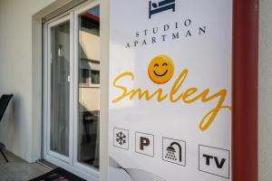 Certifikát, hodnocení, plakát nebo jiný dokument vystavený v ubytování Studio Apartman Smiley
