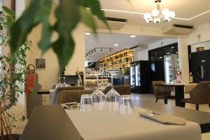 Posezení v ubytování Bistro by Sigor