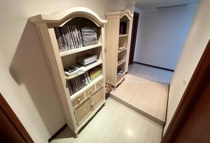 Knihovna v bed and breakfast