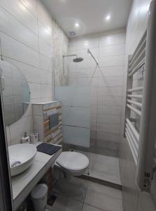 Koupelna v ubytování Sunrise Apartment