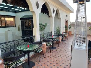 Restaurace v ubytování Riad Deluxe