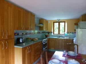 Η κουζίνα ή μικρή κουζίνα στο Ty Cefn Tregib +34 φωτογραφίες