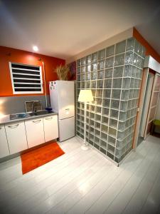 Dapur atau dapur kecil di Le Flamboyant Port Marina +53 gambar