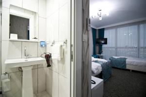 Koupelna v ubytování Hill Life Hotel