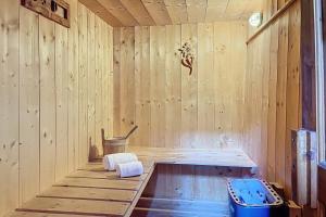 Ένα μπάνιο στο Chalet La Marmottière
