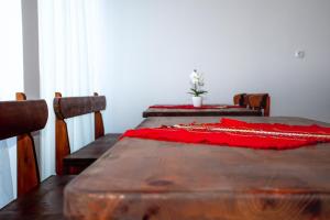 Postel nebo postele na pokoji v ubytování Орбелус