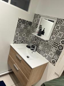 Kúpeľňa v ubytovaní Appartement t2
