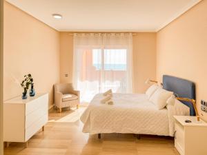 Postel nebo postele na pokoji v ubytování MIRADOR del Paraiso - By Aloha Palma