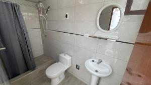 Koupelna v ubytování Casa Extremadura
