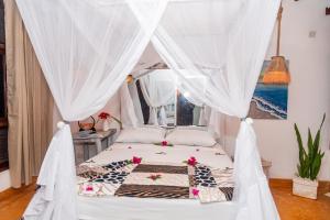 Ένα ή περισσότερα κρεβάτια σε δωμάτιο στο Serene 3 bed villa in the garden +13 φωτογραφίες