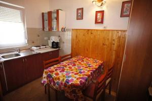 Kuchyň nebo kuchyňský kout v ubytování Guest House Marta
