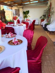 Restoran või mõni muu söögikoht majutusasutuses Bantu Gardens