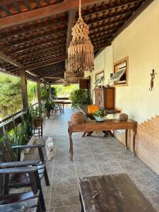 Et opholdsområde på Casa Brysa de cotovelo