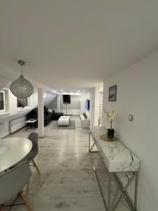 Η κουζίνα ή μικρή κουζίνα στο Villa Śnieżka