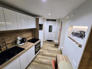 Studio Route des Vins d 'Alsace的厨房或小厨房