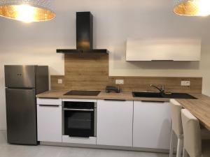 Η κουζίνα ή μικρή κουζίνα στο Appartement hyper centre de Die
