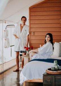 Hosté ubytování Salterra Glamping