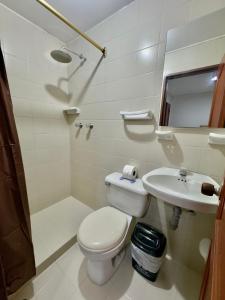 Vannituba majutusasutuses Hotel Pereira Central