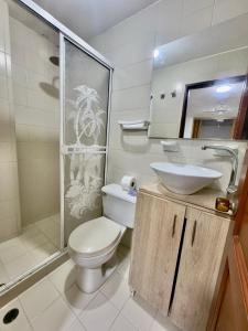 Vannituba majutusasutuses Hotel Pereira Central
