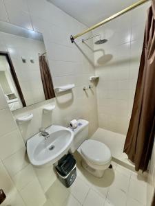 Vannituba majutusasutuses Hotel Pereira Central