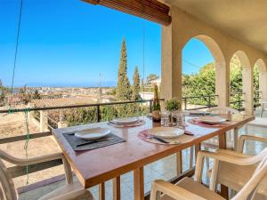 Balkón nebo terasa v ubytování House in Roses with Pool near La Punta Beach