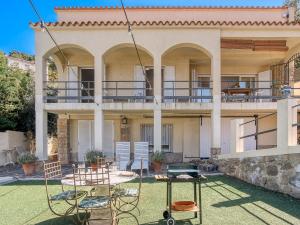 Balkón nebo terasa v ubytování House in Roses with Pool near La Punta Beach