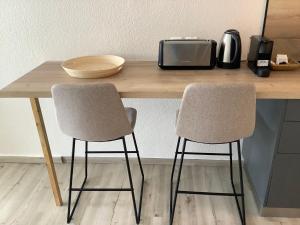 Παροχές για τσάι/καφέ στο Studio 16 Vue mer Orient Beach